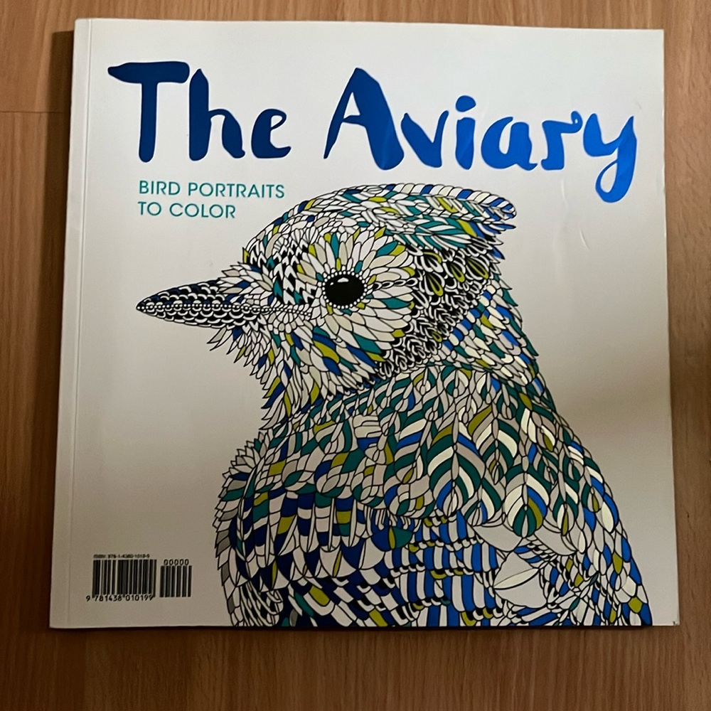 Adult Coloring Book of Bird Portraits And Animals